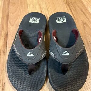 Reef Black Flip Flops